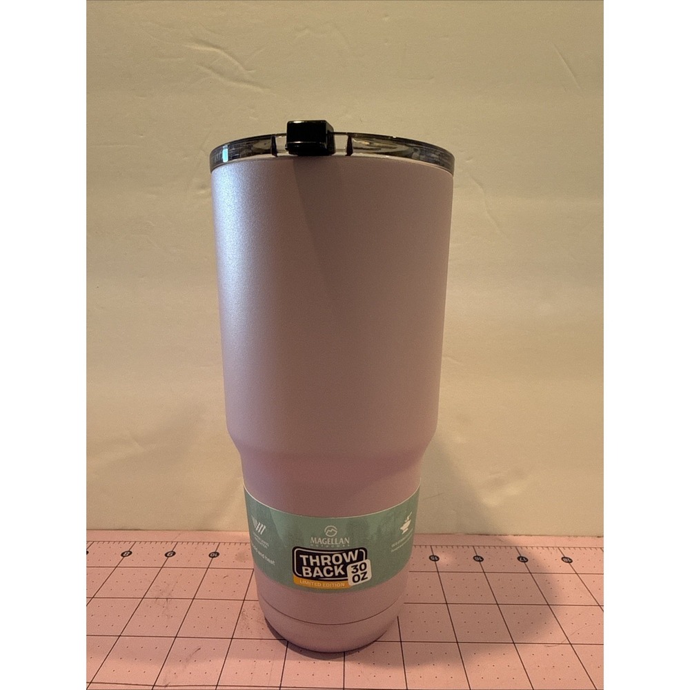 Magellan Outdoors‎ Throwback 30 Oz Tumbler with Lid Purple Insulated Brand New